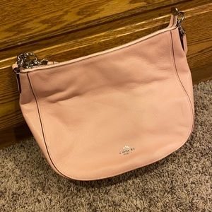 Coach, pink over the shoulder purse